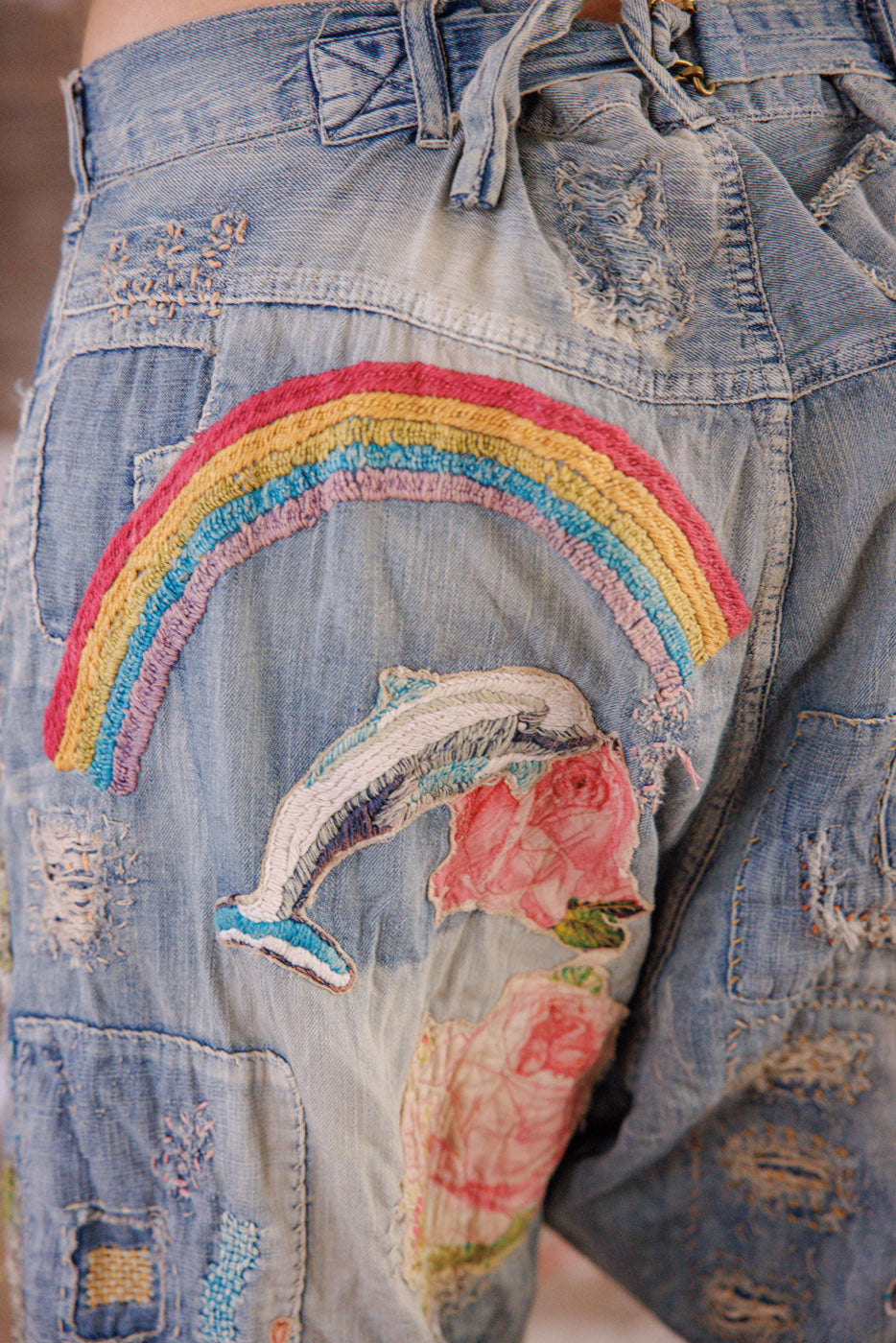 Daphne French Cut Denim Magnolia Pearl Clothing