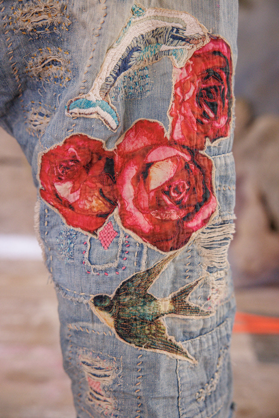 Daphne French Cut Denim Magnolia Pearl Clothing