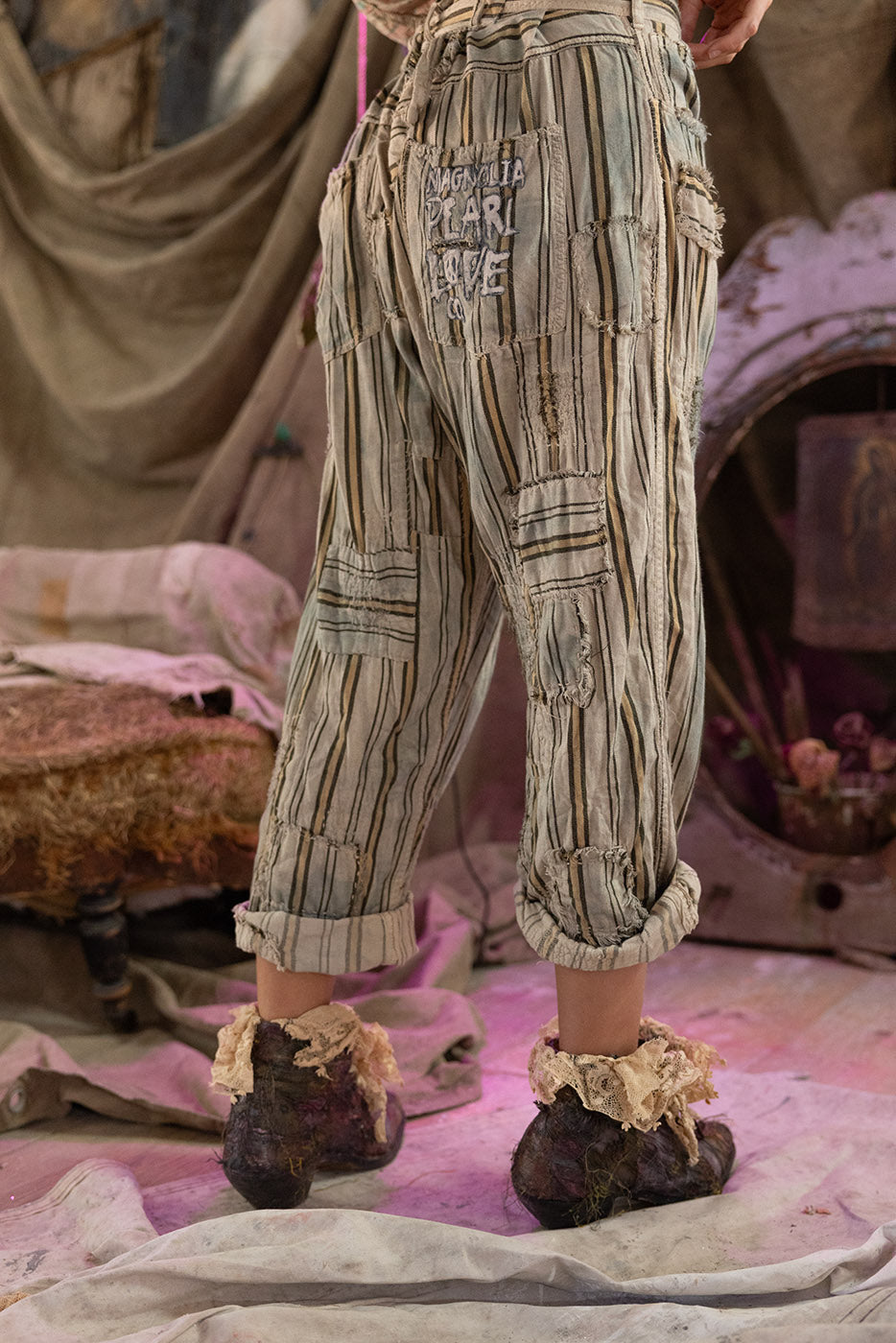 Striped Miner Pants Magnolia Pearl Clothing