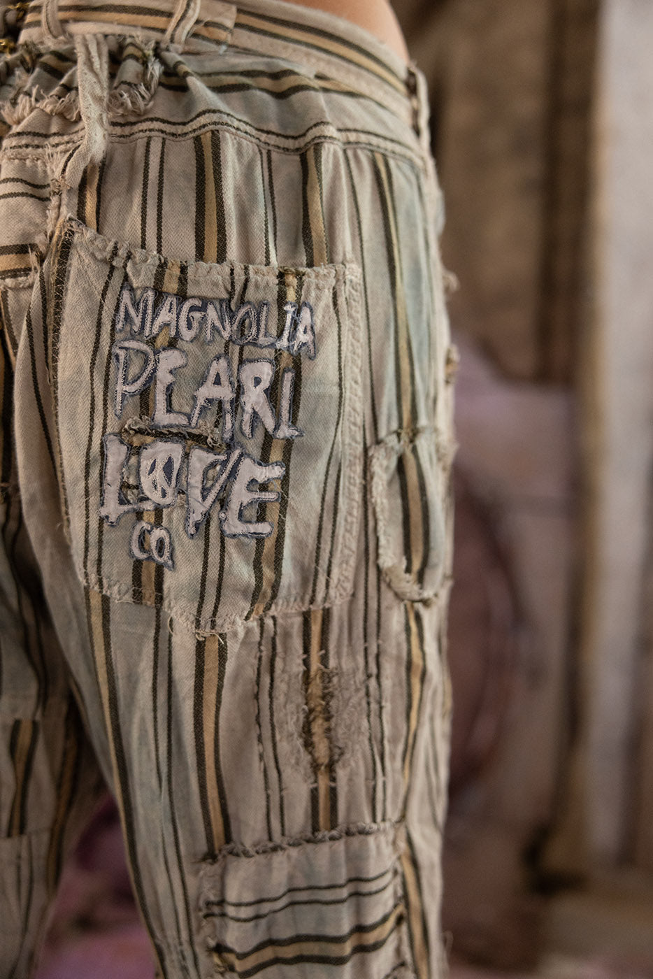 Striped Miner Pants Magnolia Pearl Clothing