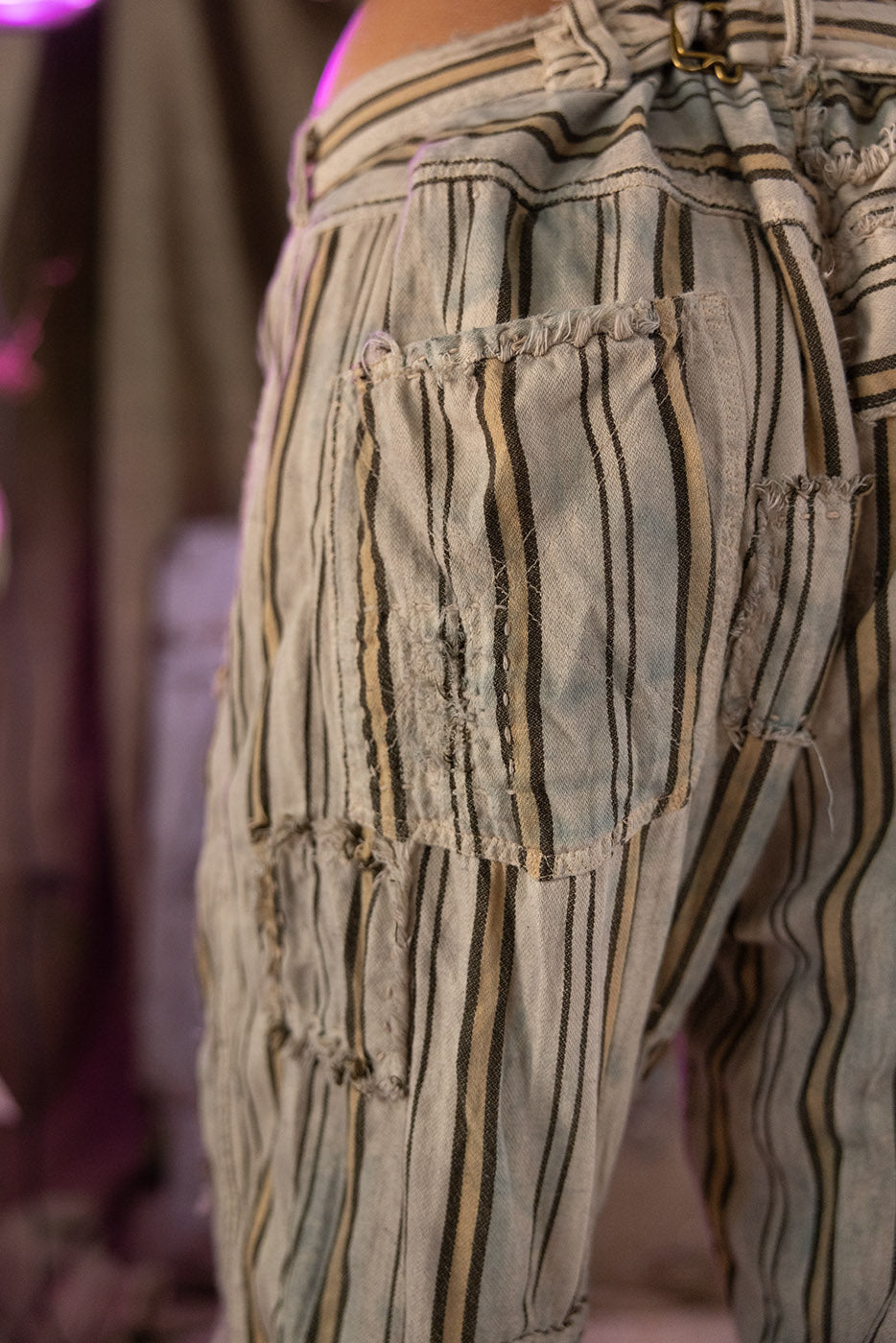 Striped Miner Pants Magnolia Pearl Clothing