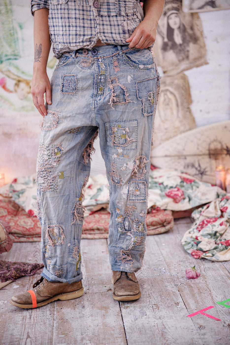 Art School Miner Denims Magnolia Pearl Clothing