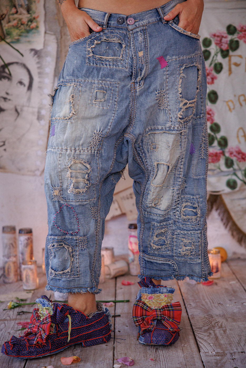 Mon Cheri French Cut Denims Faded Indigo 