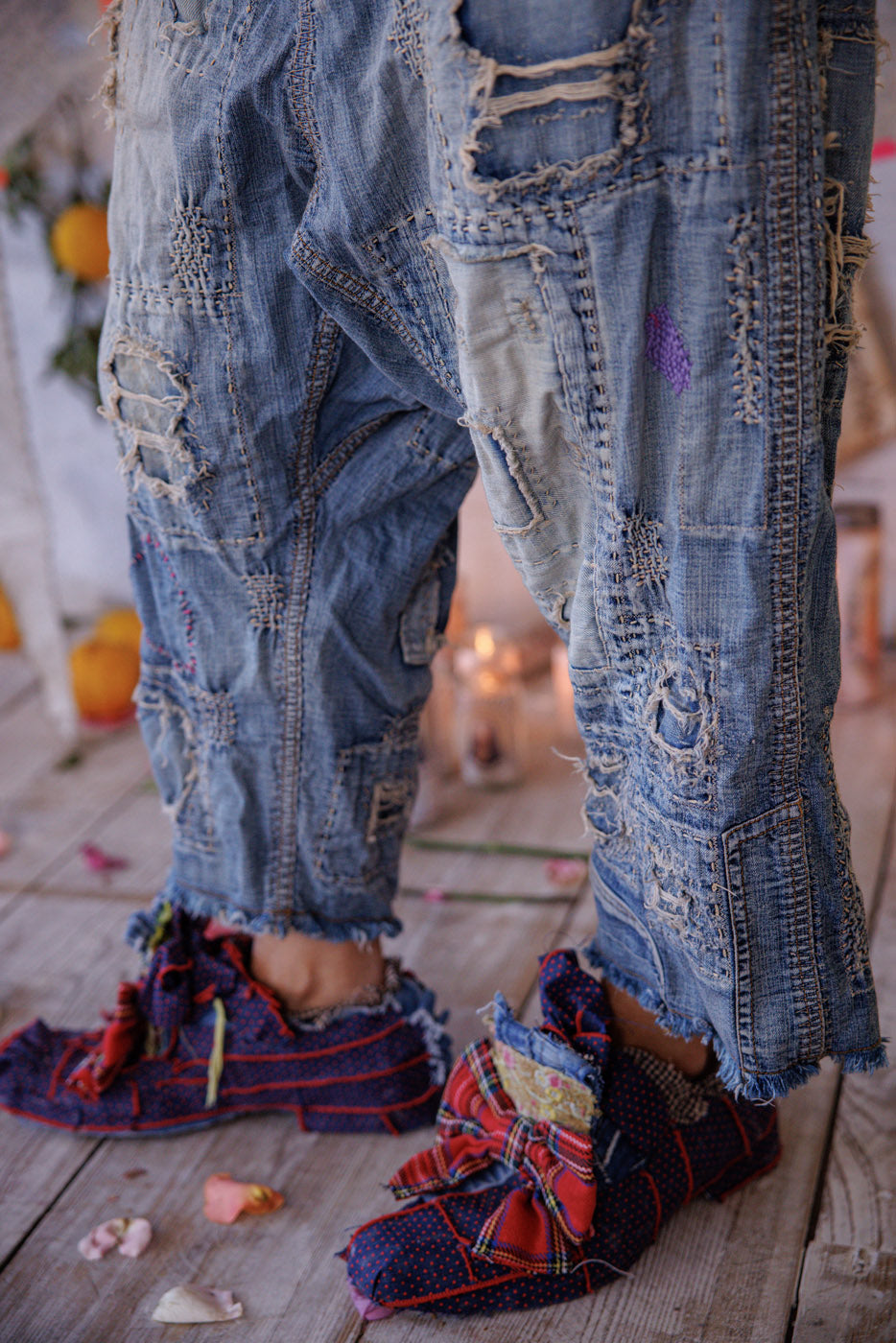 Mon Cheri French Cut Denims Faded Indigo 