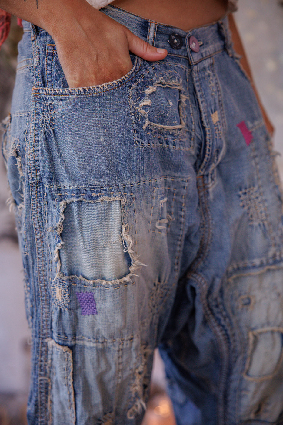 Mon Cheri French Cut Denims Faded Indigo 