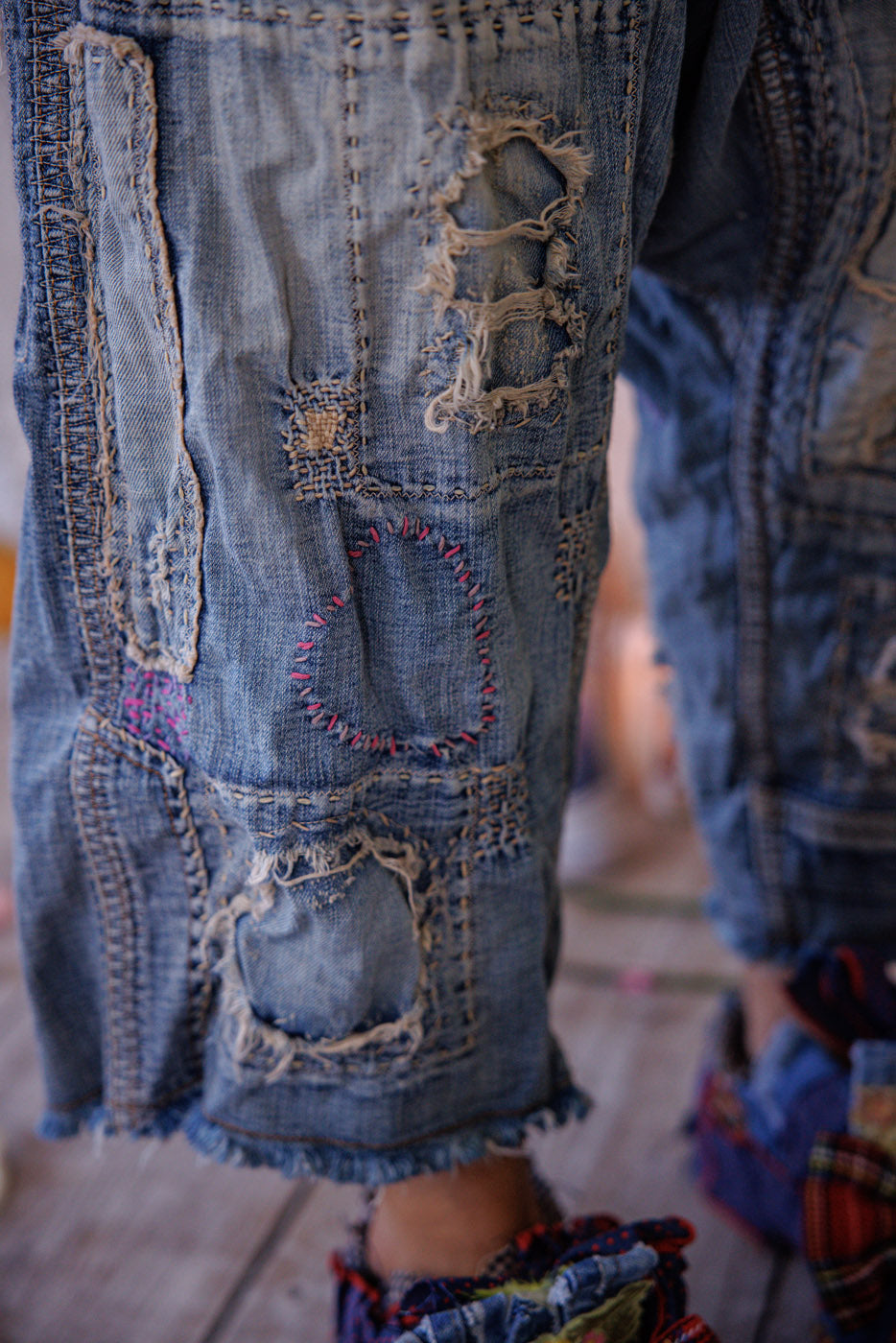 Mon Cheri French Cut Denims Faded Indigo 