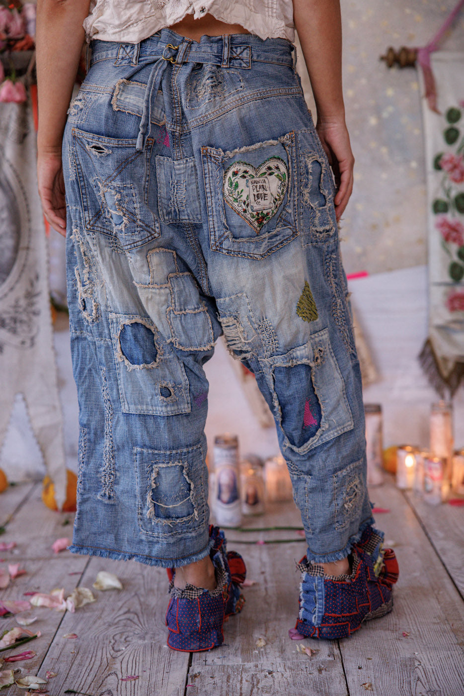 Mon Cheri French Cut Denims Faded Indigo 
