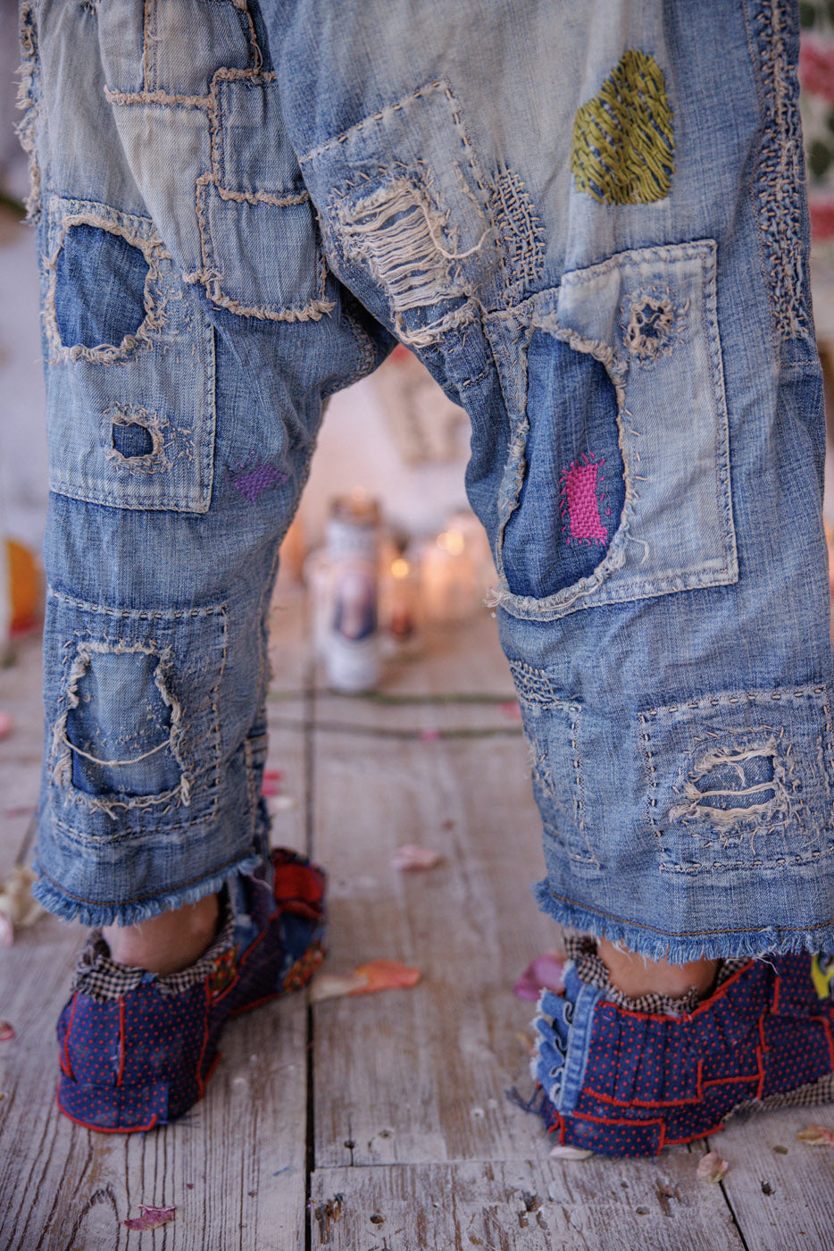 Mon Cheri French Cut Denims Faded Indigo 
