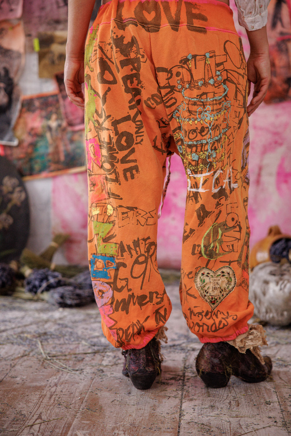 Child Of The Cosmos Graffiti La Jolla Joggers Magnolia Pearl Clothing