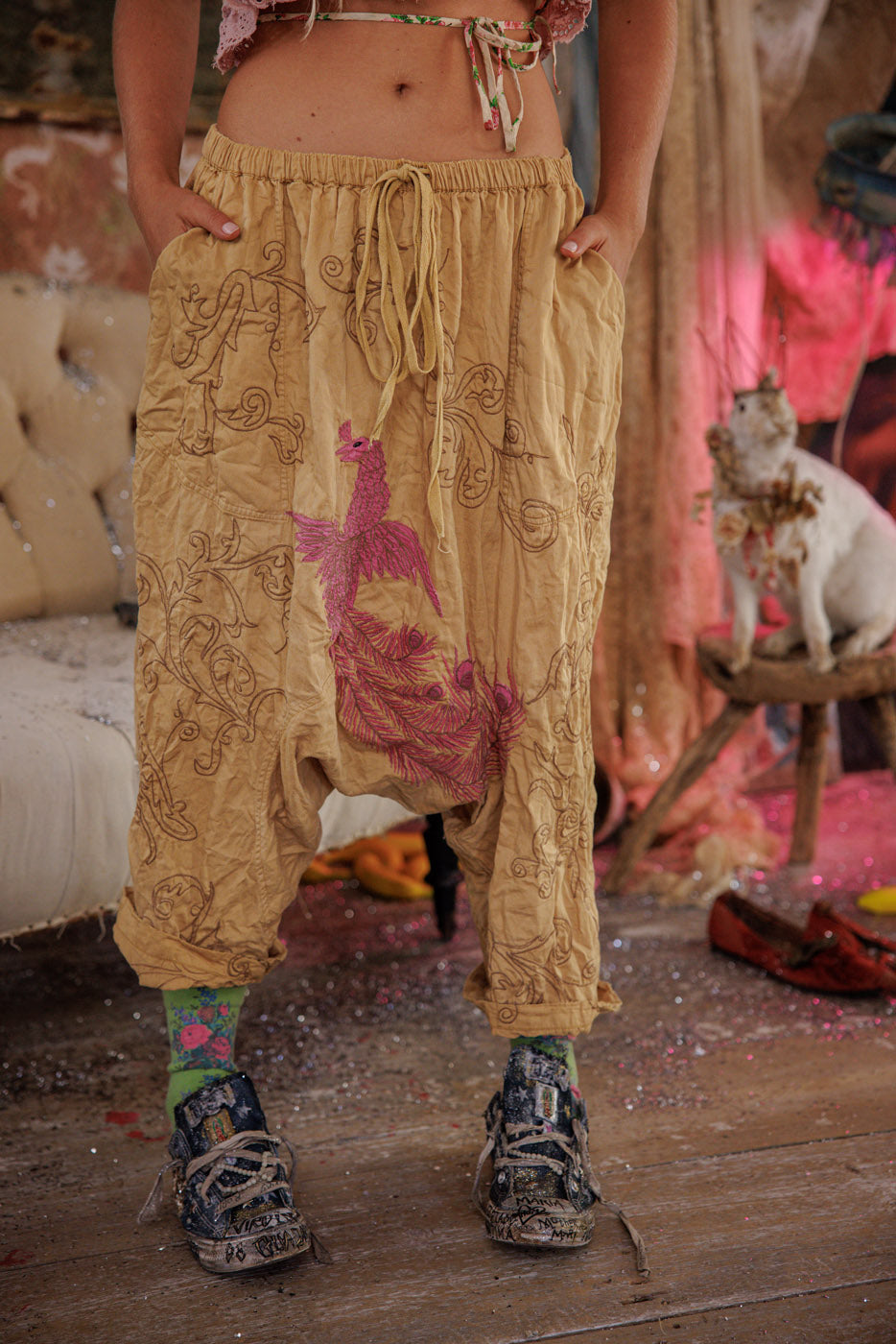 Dragon Garçon Trousers Magnolia Pearl Clothing