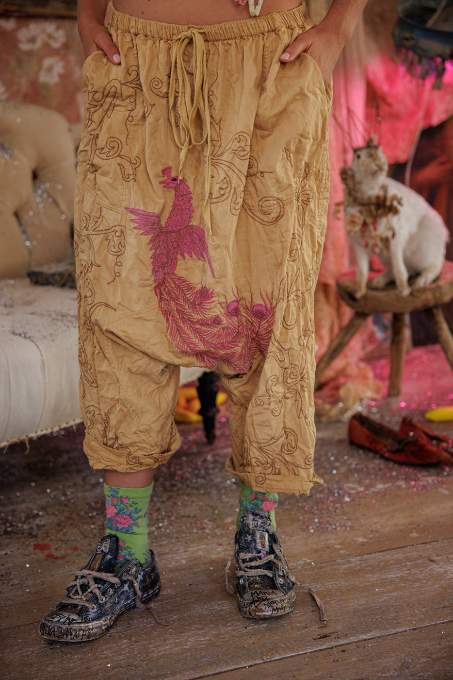 Dragon Garçon Trousers Magnolia Pearl Clothing