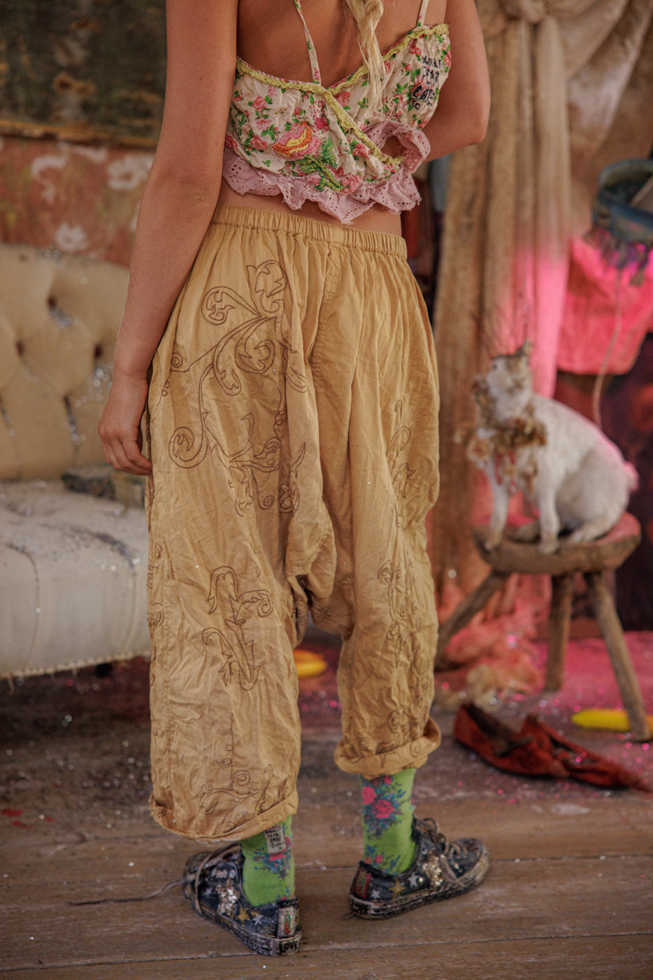 Dragon Garçon Trousers Magnolia Pearl Clothing