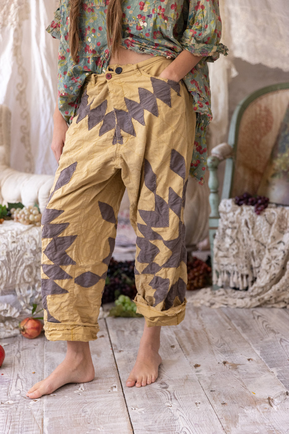 Quiltwork Miner Pants