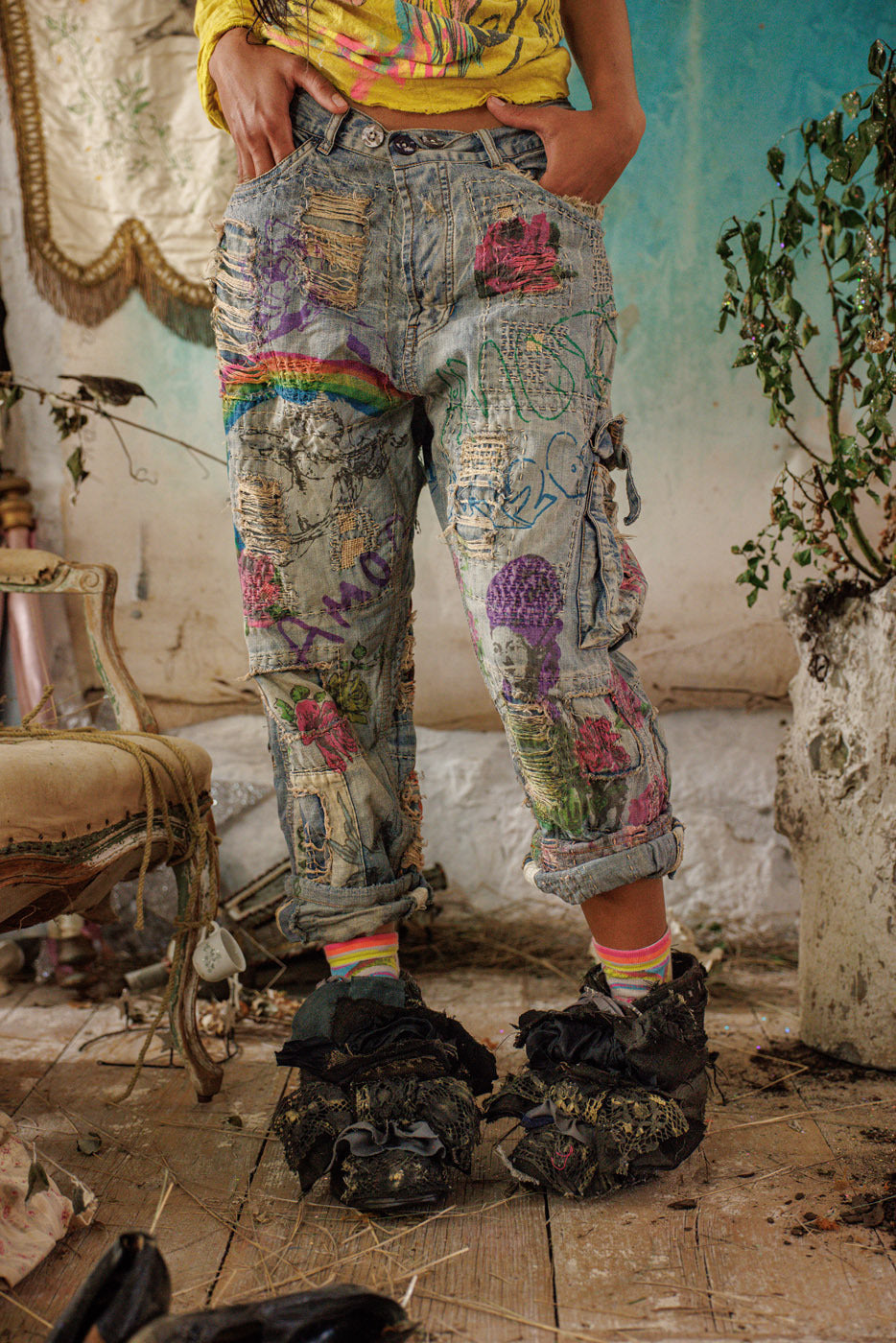 Rainbow Love Dreamer Denims Falmet Indigo 