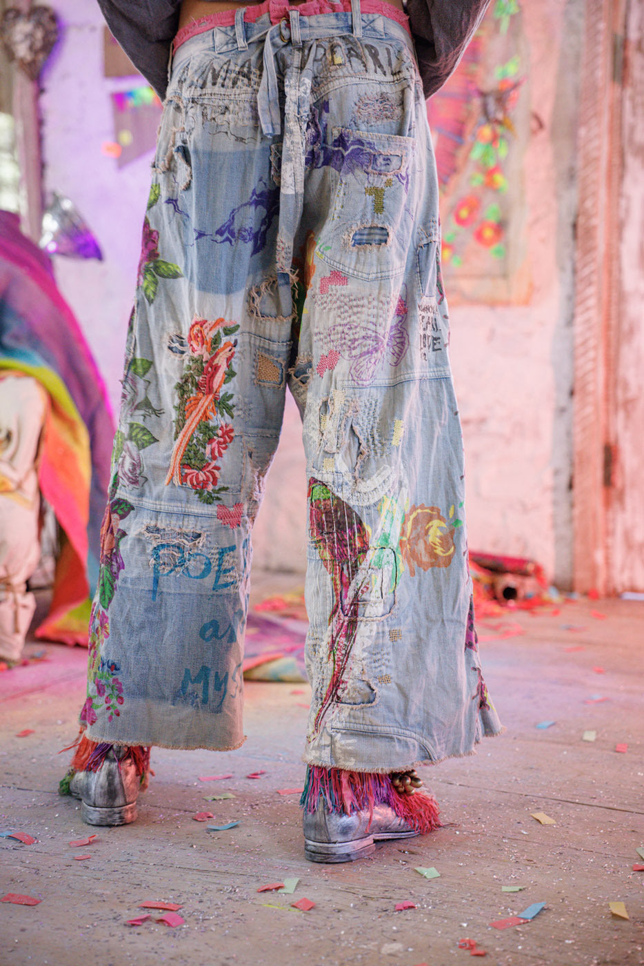 Peonies Dani Blues Denims Magnolia Pearl Clothing