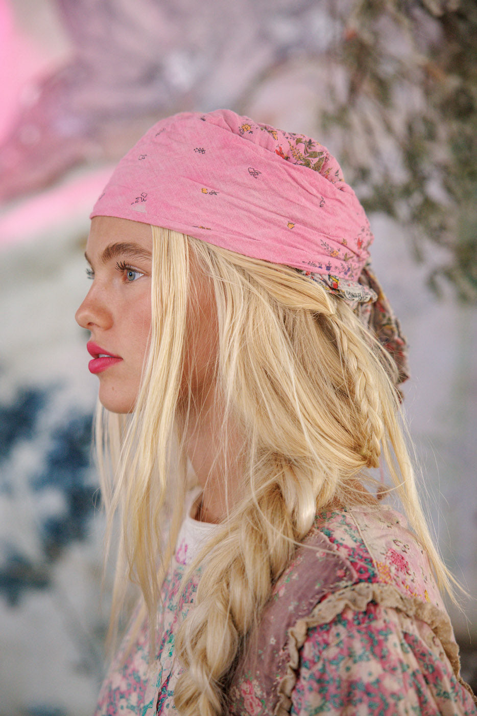 Pañuelo Floral Francés Agathe 