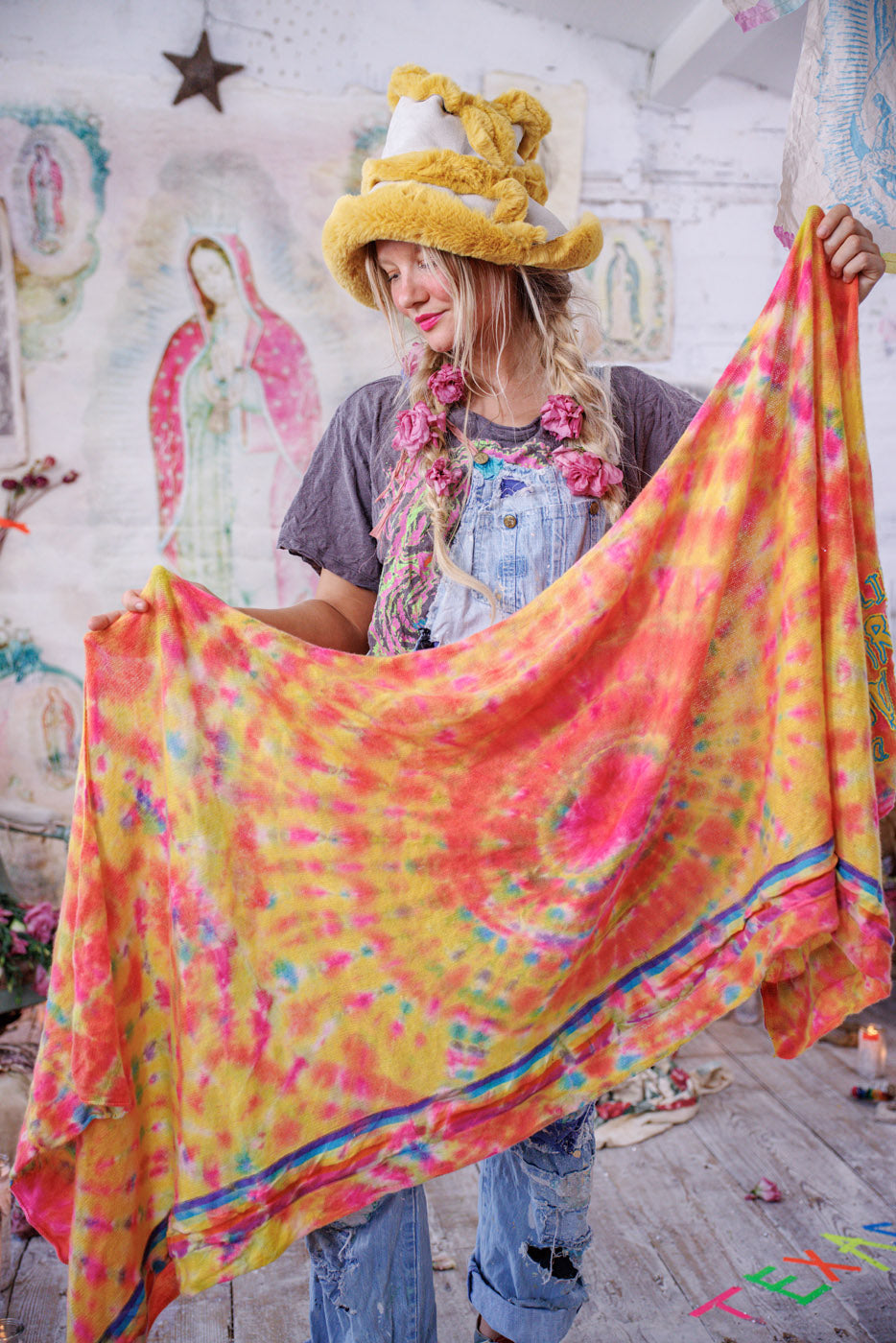 Sunshine and Rainbows Scarf Magnolia Pearl