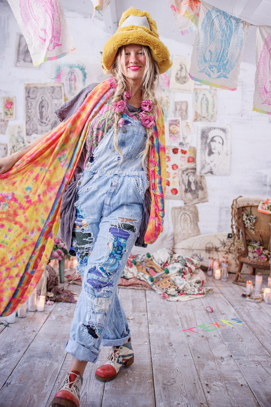 Sunshine and Rainbows Scarf Magnolia Pearl