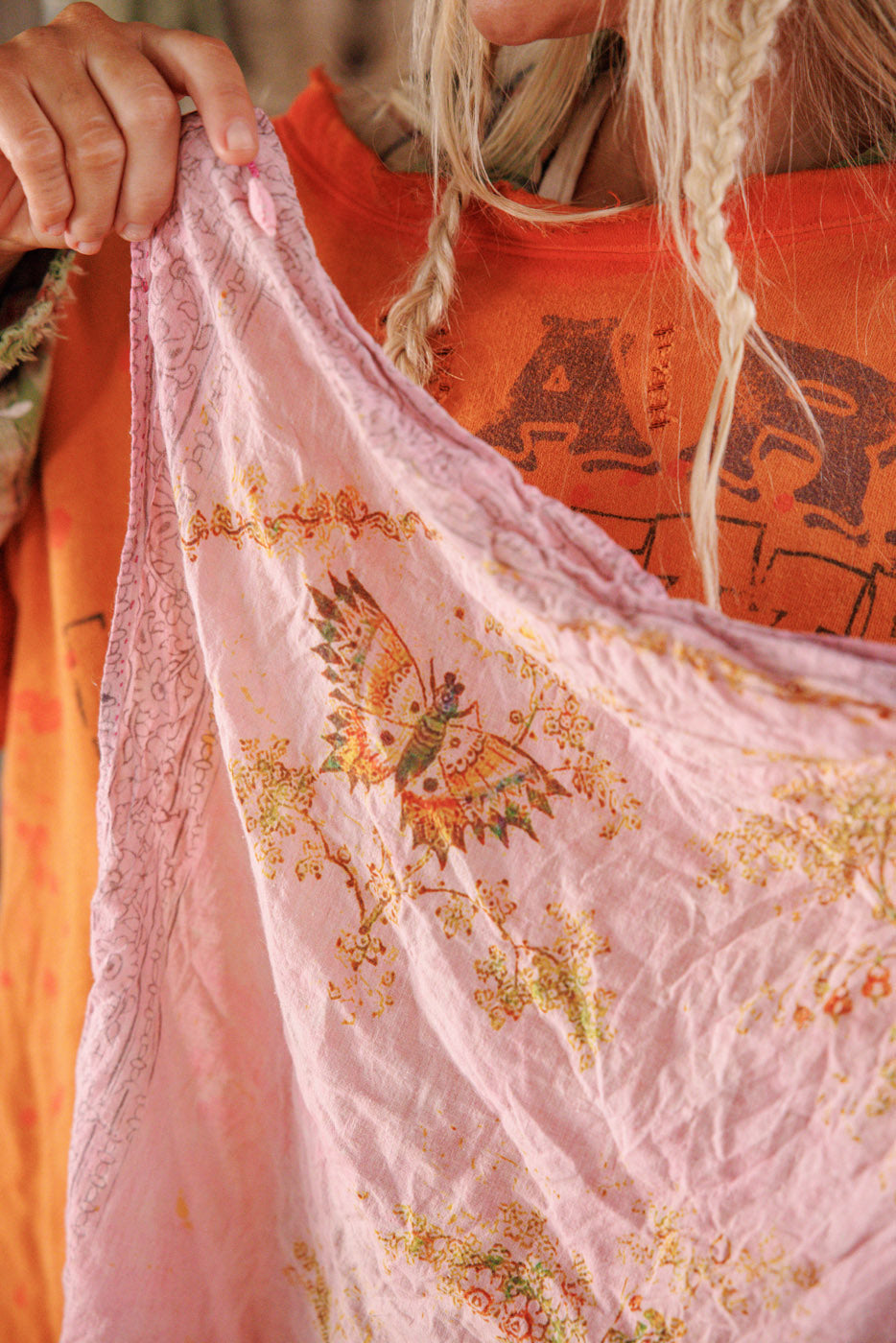 Good Fortune Handkerchief Magnolia Pearl Clothing