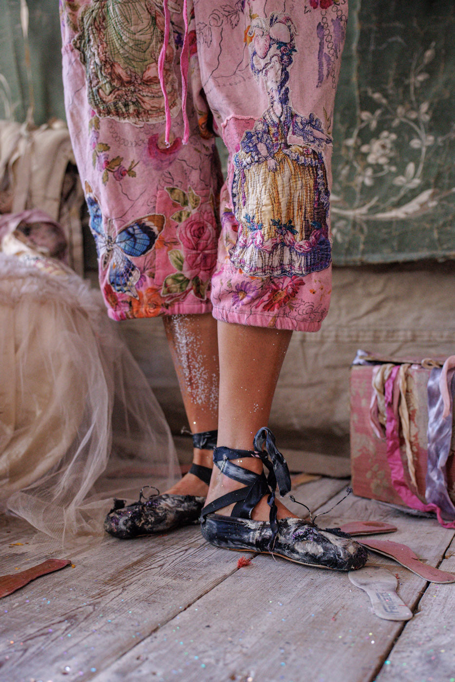 Applique Doll Cali Shorts Eloise 