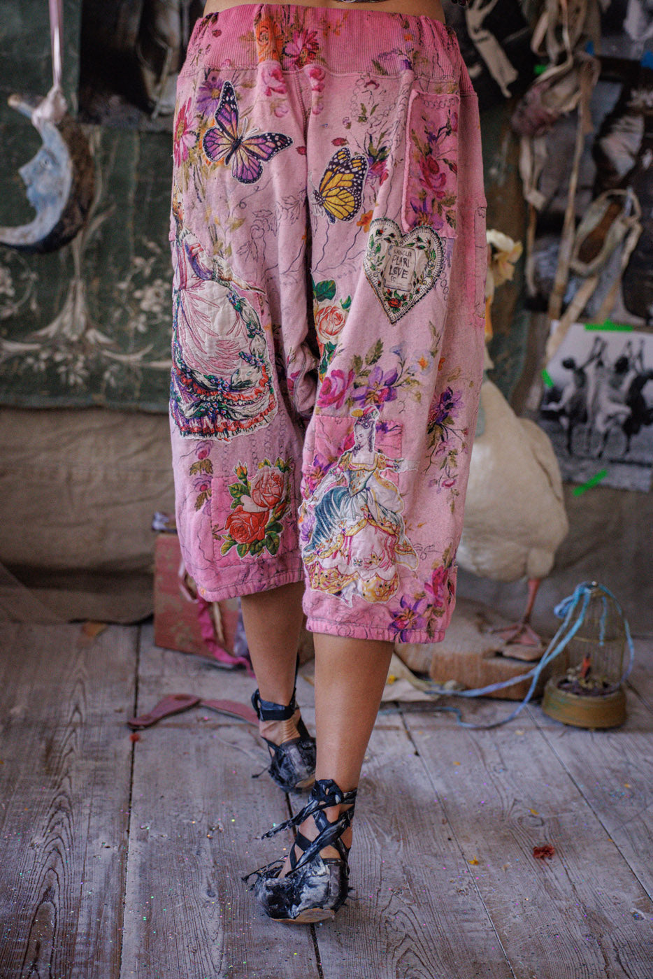 Applique Doll Cali Shorts Eloise 