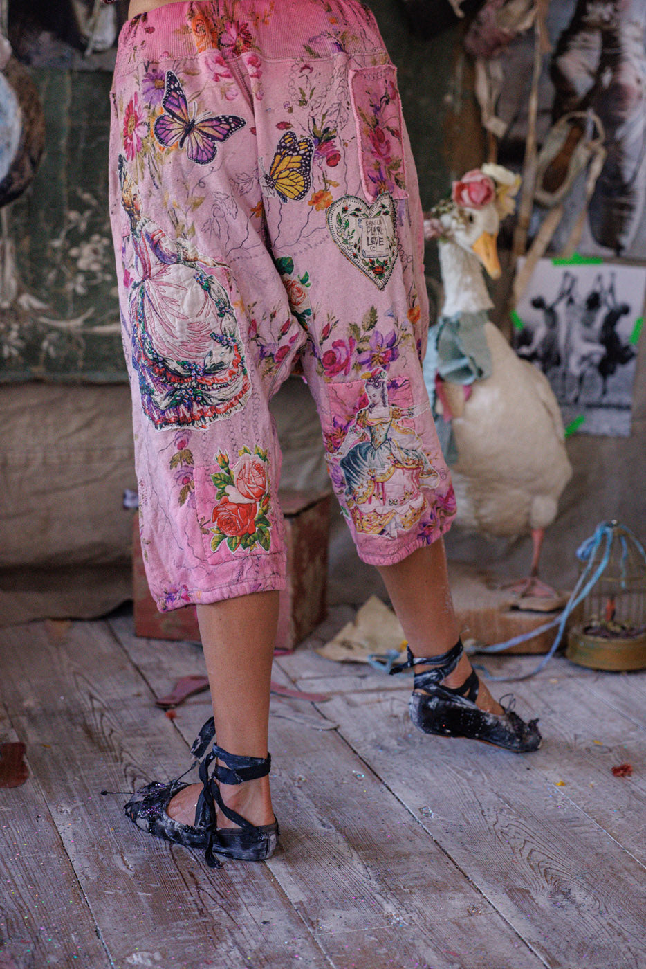 Applique Doll Cali Shorts Eloise 