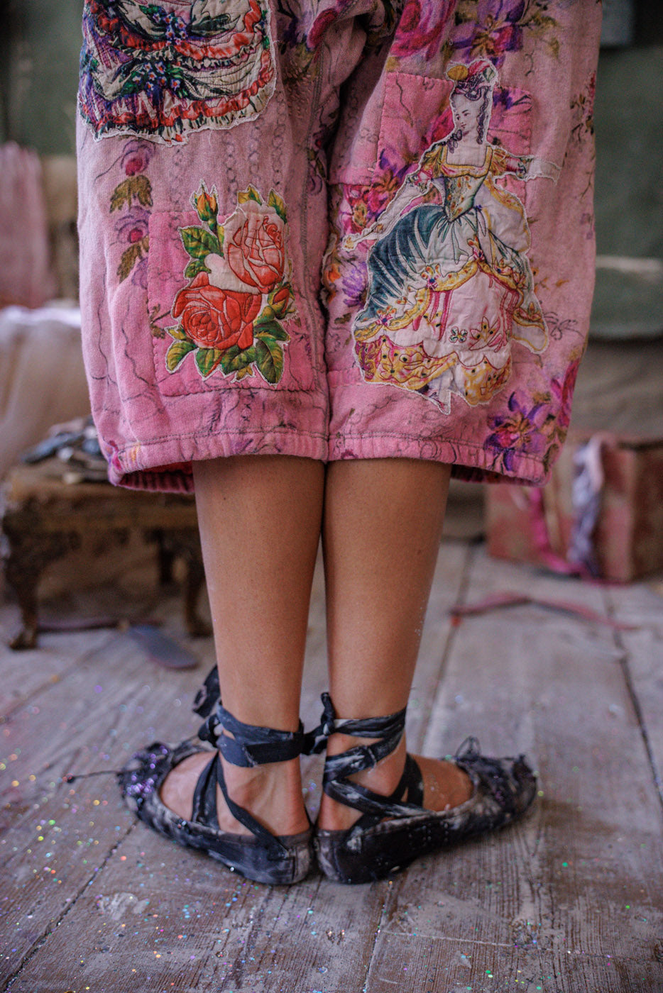 Applique Doll Cali Shorts Eloise 