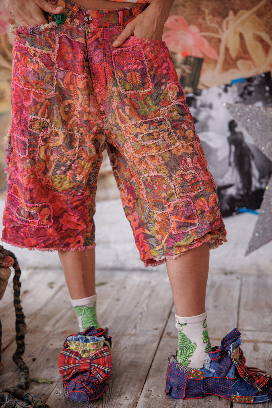 Corduroy Miner Shorts 