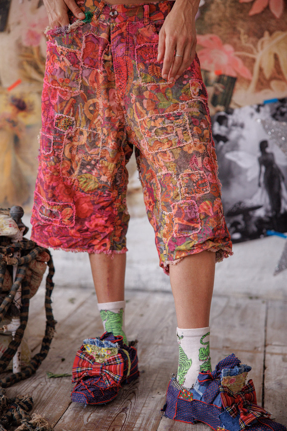 Corduroy Miner Shorts 