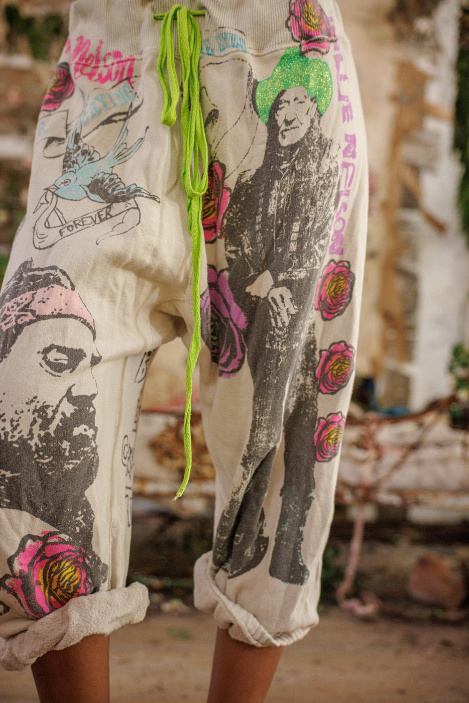 Willie Nelson Cali Sweat Shorts Måneskin 