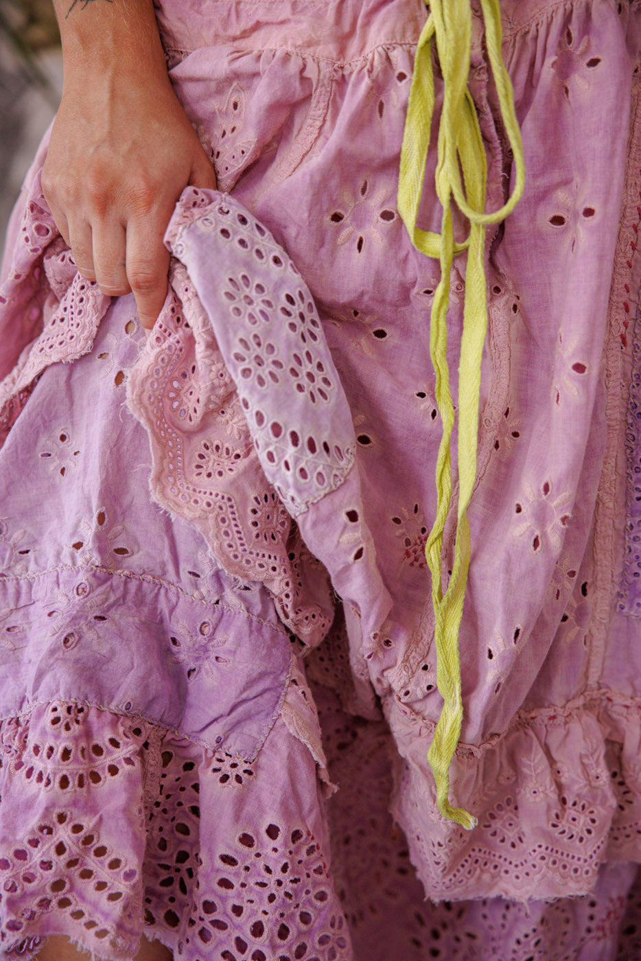 Fioletowa spódnica Eyelet Esti Boba 