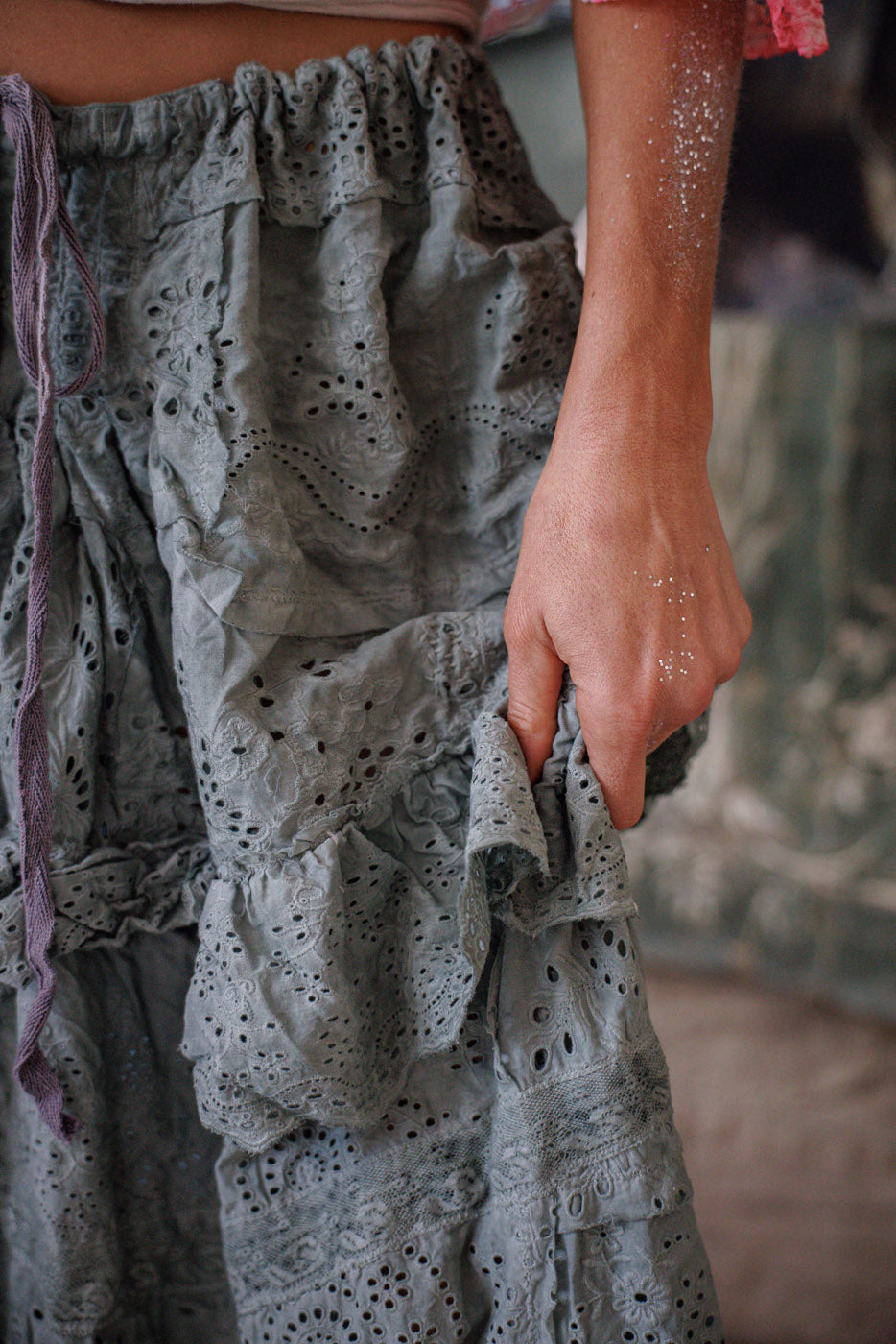 Eyelet Pissarro Skirt