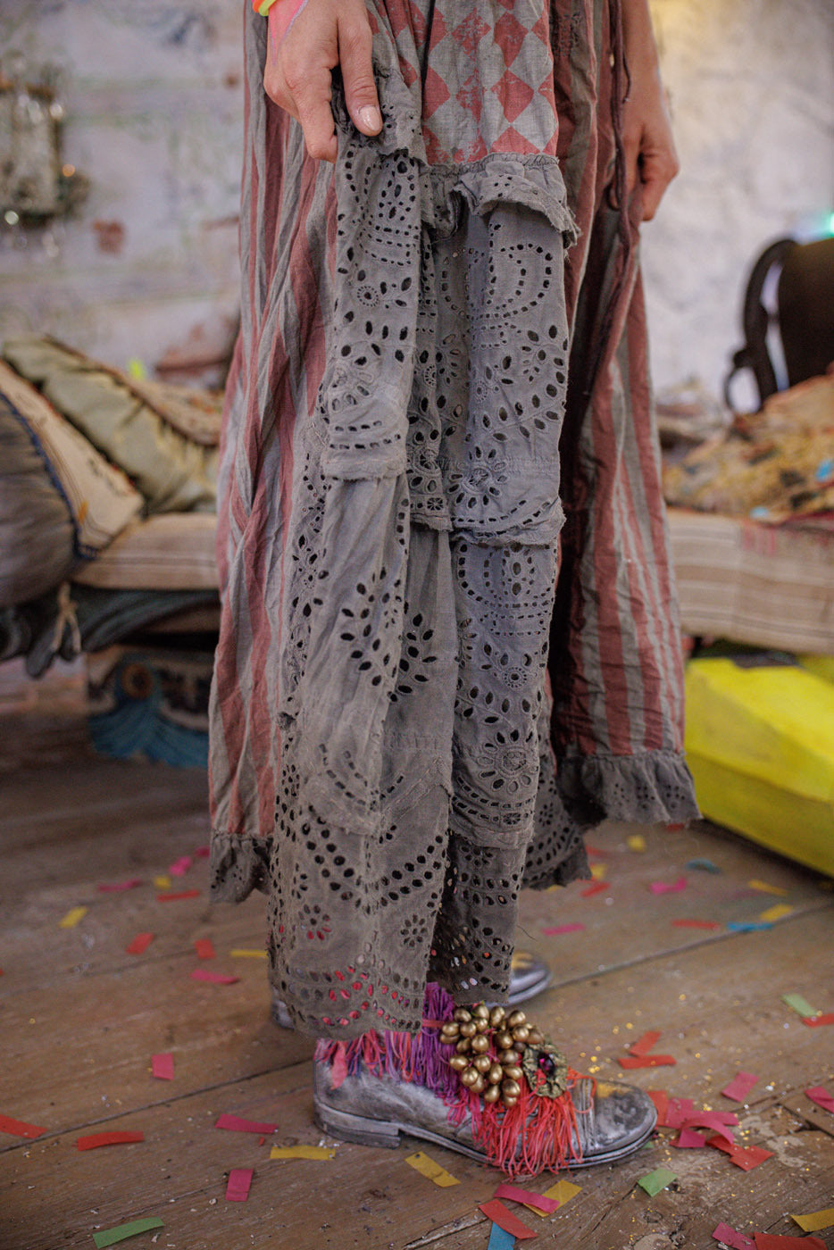 Stykkevis Zima Nederdel Stor Top Rød 