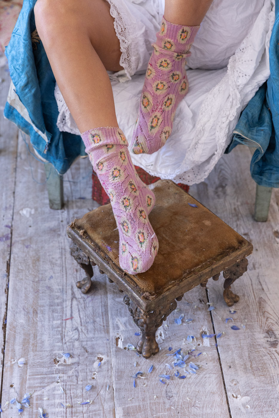 Floral Lil' Dipper Socks Magnolia Pearl Clothing