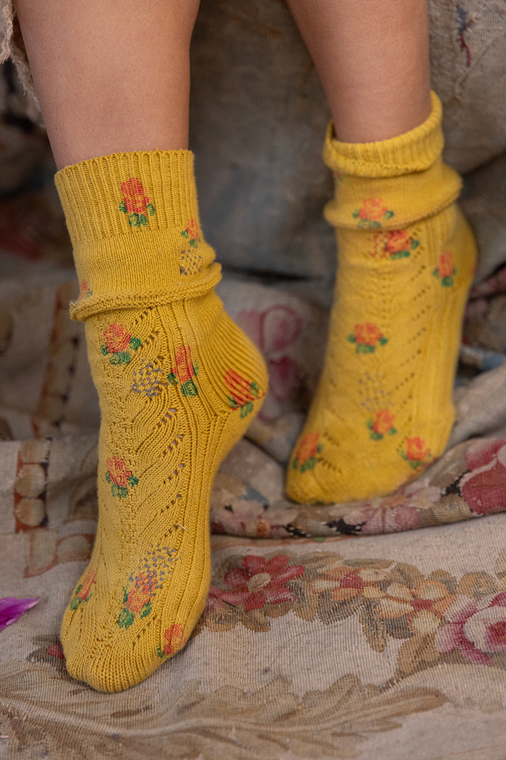 Floral Lil' Dipper Socks Magnolia Pearl Clothing