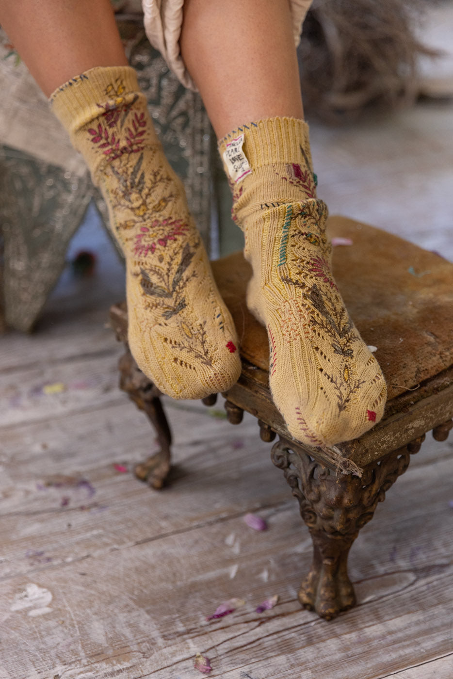 Floral Lil' Dipper Socks Magnolia Pearl Clothing