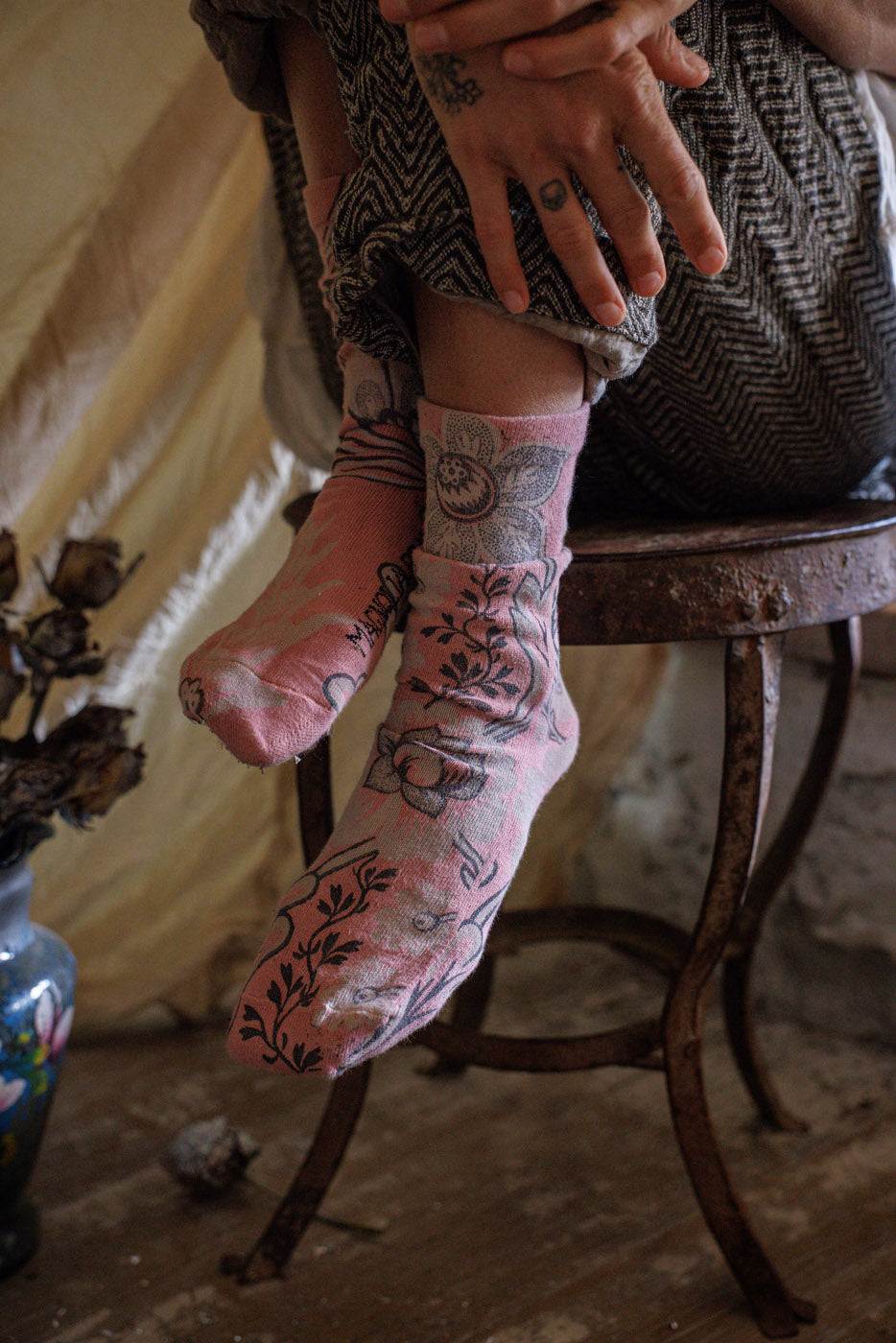 Blomstrete MP-sokker 