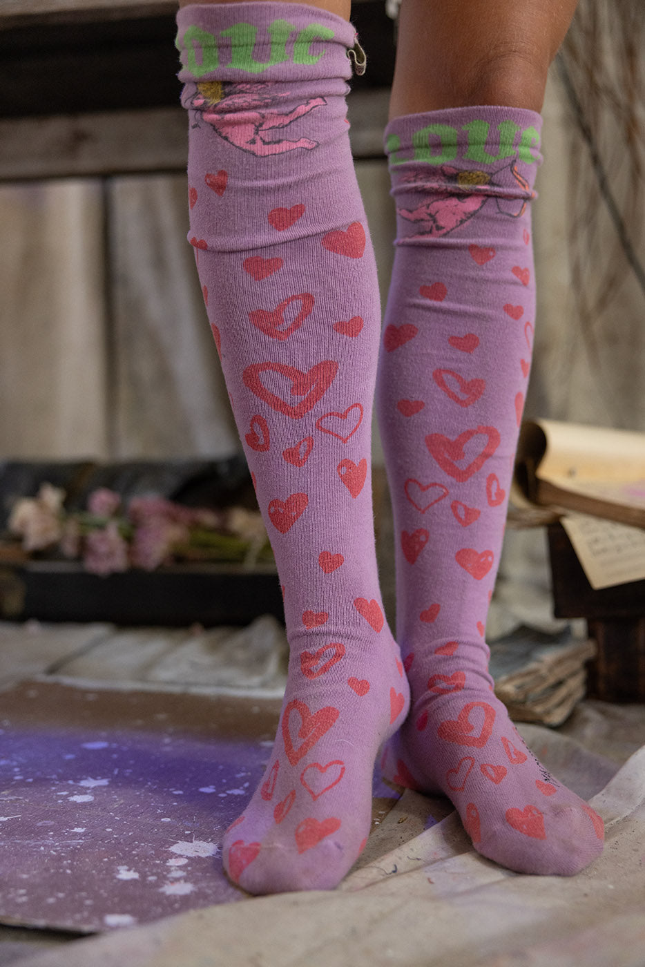 Im Yours Over The Knee Socks Magnolia Pearl Clothing