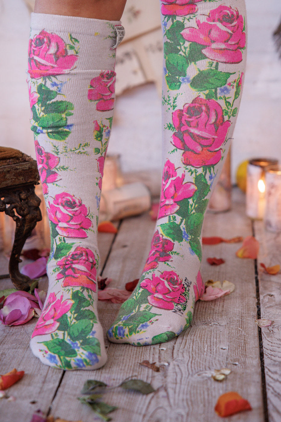 Store Rose OTK Sokker Agnes 