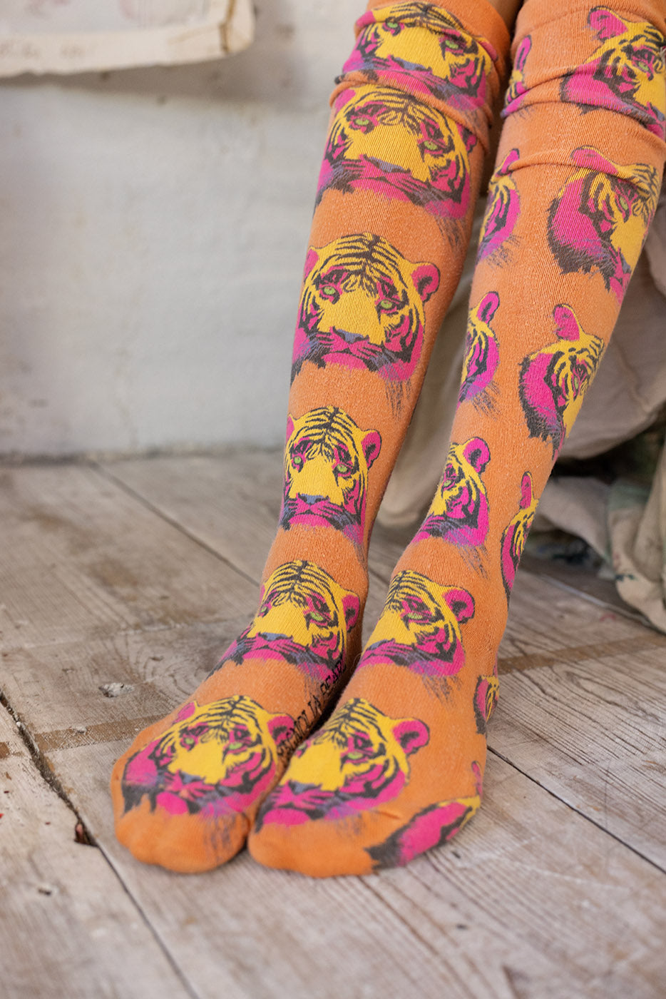 Tiger OTK Socks Magnolia Pearl Clothing