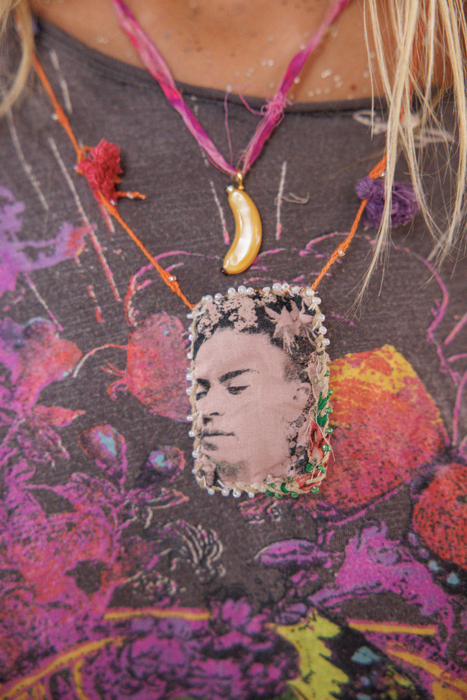 Escapulario de las Caras de Frida 