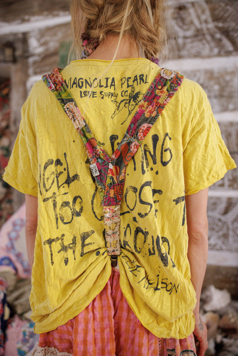 Patchwork Shae Suspenders Magnolia Pearl Clothing