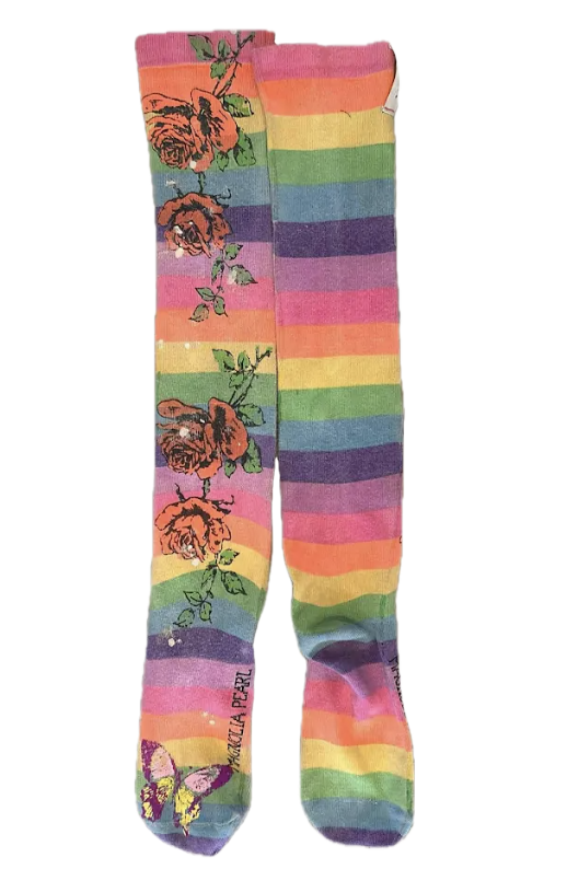 Rainbow OTK Socks