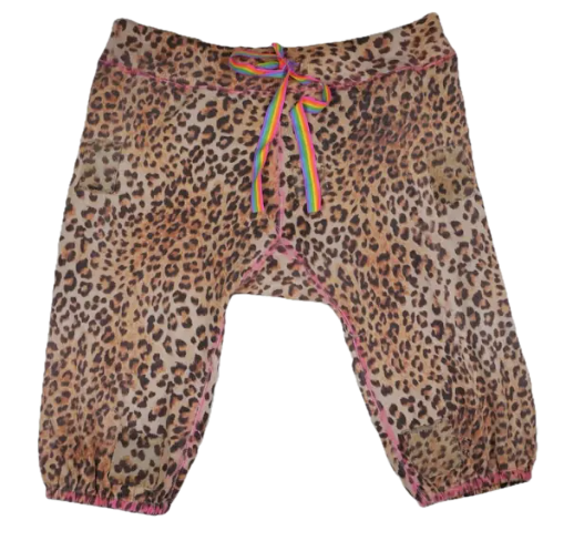 Leopard Cali Sweat Shorts