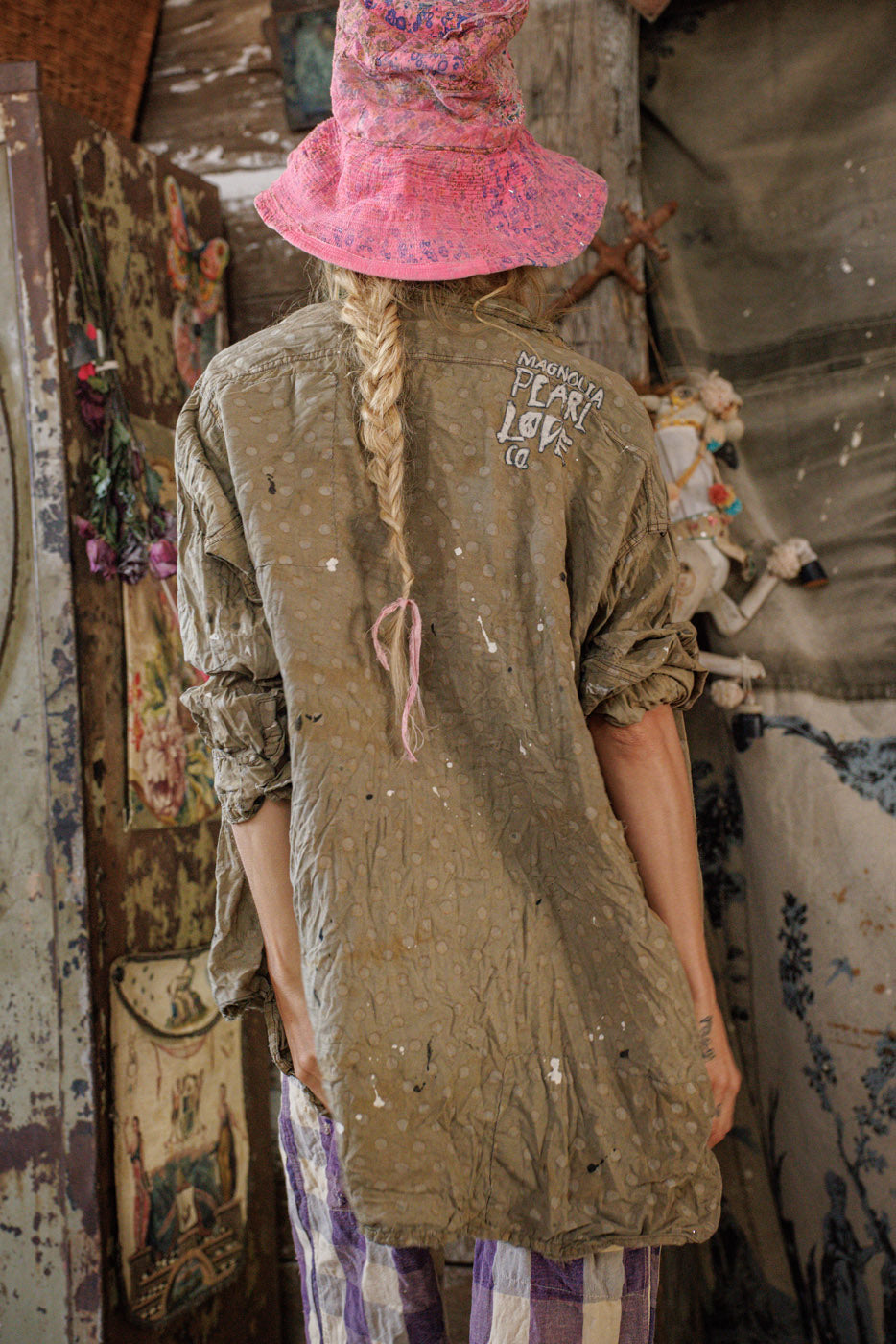 Bedrucktes Adison-Arbeitshemd 