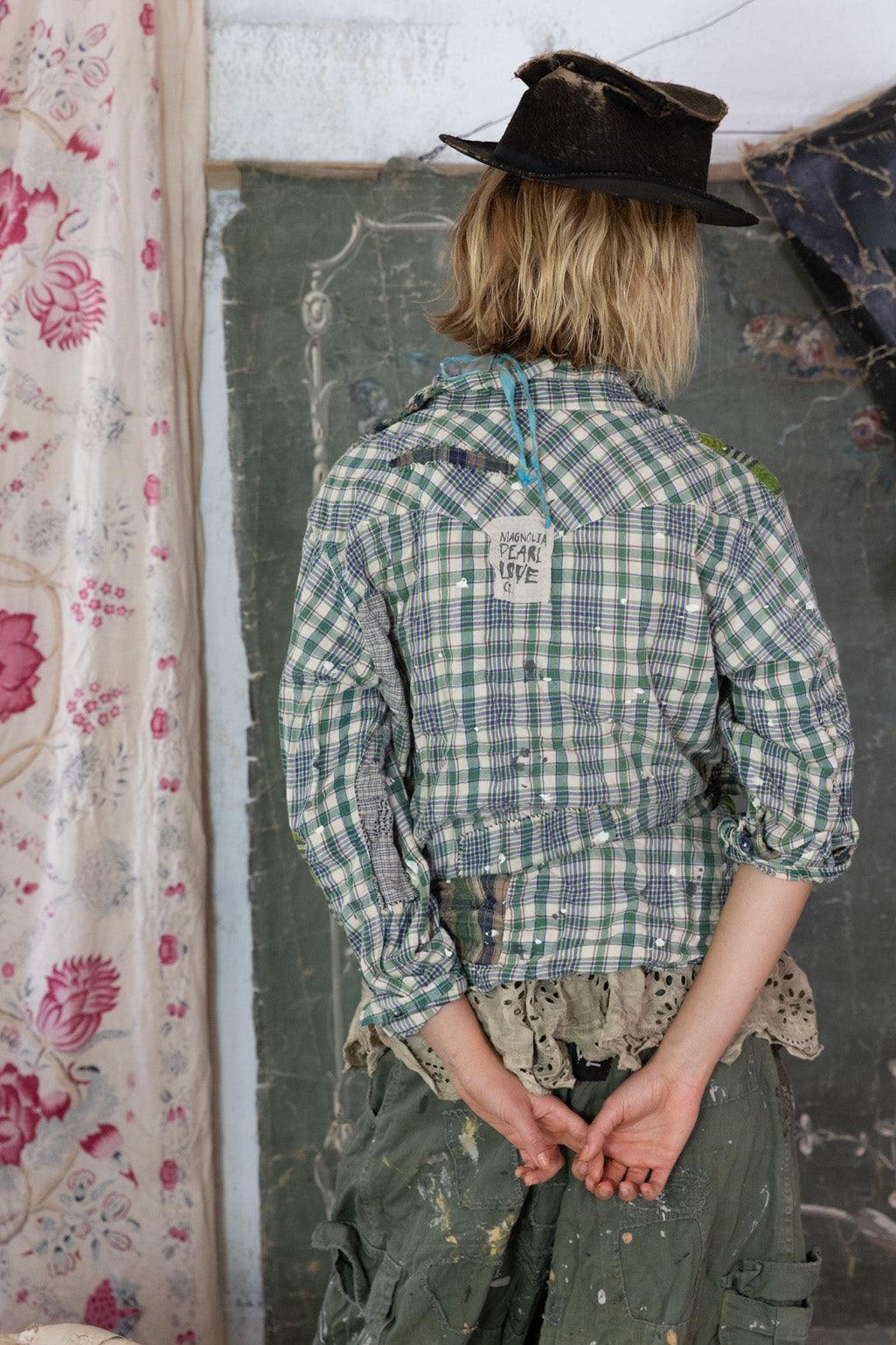 Plaid Kelly Western Shirt - Magnolia Pearl Clothing