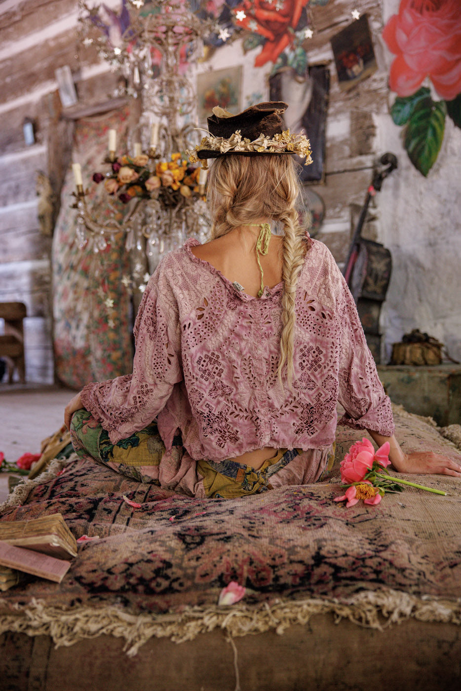 Блуза Eyelet Adelise 