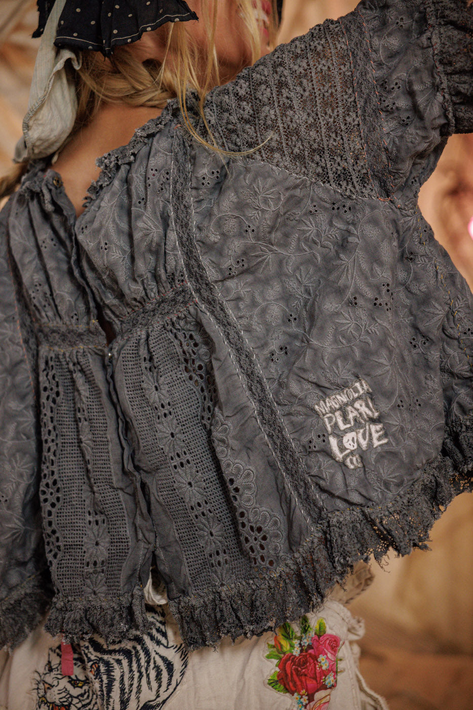 Spitzenarbeit Gabriella Bluse 