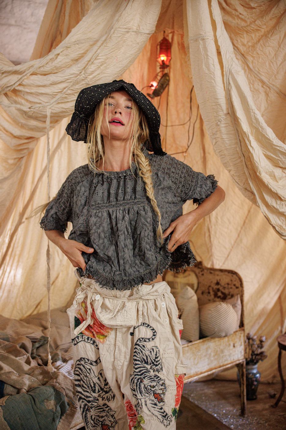 Spitzenarbeit Gabriella Bluse 