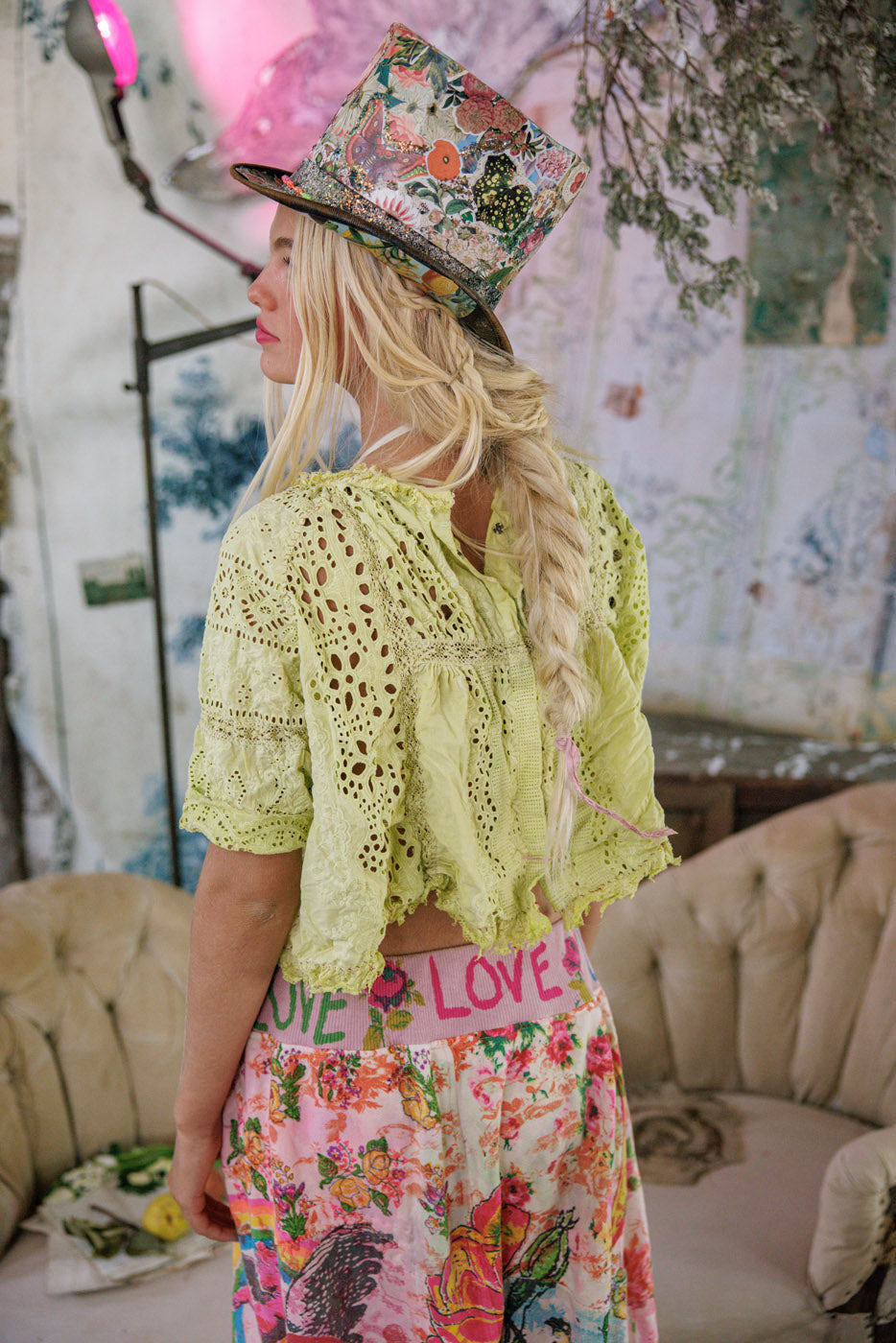 Eyelet Gabriella Blouse